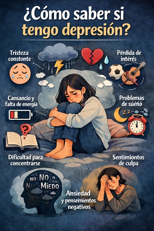 ¿Cómo saber si tengo depresion?