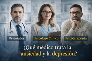 qué médico trata la ansiedad y la depresión
